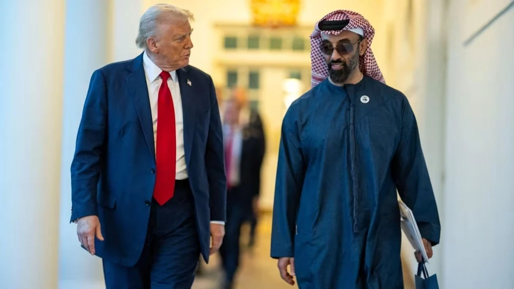 Thái tử UAE bí mật mua 49% dự án crypto của gia đình Trump缩略图 Thái tử UAE bí mật mua 49% dự án crypto của gia đình Trump缩略图
