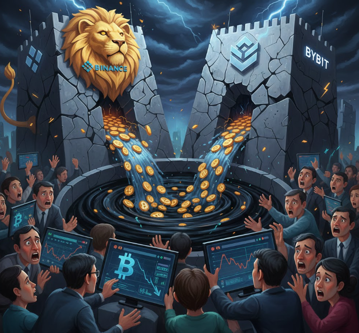 Tin đồn Binance và ByBit tạm ngừng rút tiền khi Bitcoin lao dốc缩略图 Tin đồn Binance và ByBit tạm ngừng rút tiền khi Bitcoin lao dốc缩略图