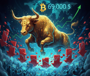 Giá Bitcoin trở lại 69.000 đô la khi các trader nhỏ lẻ gây áp lực lên vị thế short缩略图