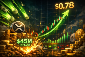 Diễn biến giá XRP hướng tới mức 0,78 USD sau cú sốc dòng vốn 45 triệu USD tác động lên thị trường缩略图
