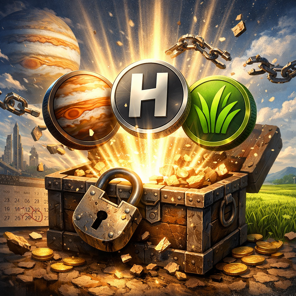 3 token được mở khóa đáng chú ý trong tuần cuối cùng của tháng 2 năm 2026缩略图