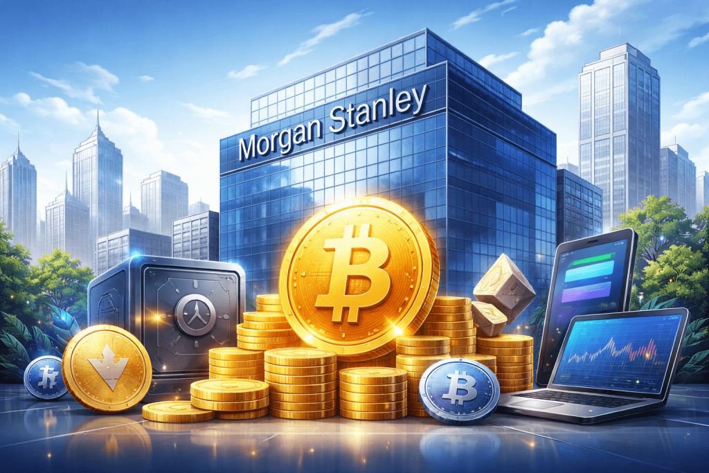 Morgan Stanley tiếp tục đẩy mạnh chiến lược crypto缩略图