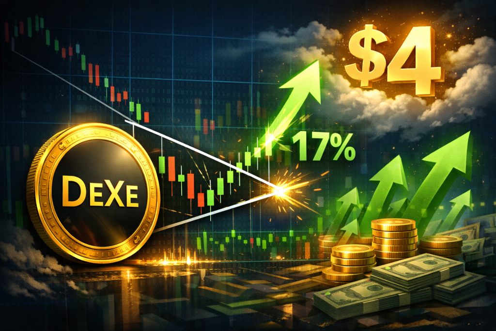 DeXe tăng vọt 17% sau khi phá vỡ mô hình nêm – Liệu 4 đô la có phải là mục tiêu tiếp theo?缩略图