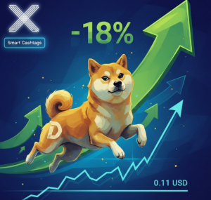 Dogecoin tăng 18% sau khi X xác nhận Smart Cashtags: Liệu có thể giữ vững mức giá trên 0,11 USD?缩略图