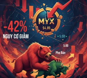 MYX giảm xuống dưới 5 đô la khi phe bán nắm quyền kiểm soát — Nguy cơ giảm 42% xuất hiện缩略图