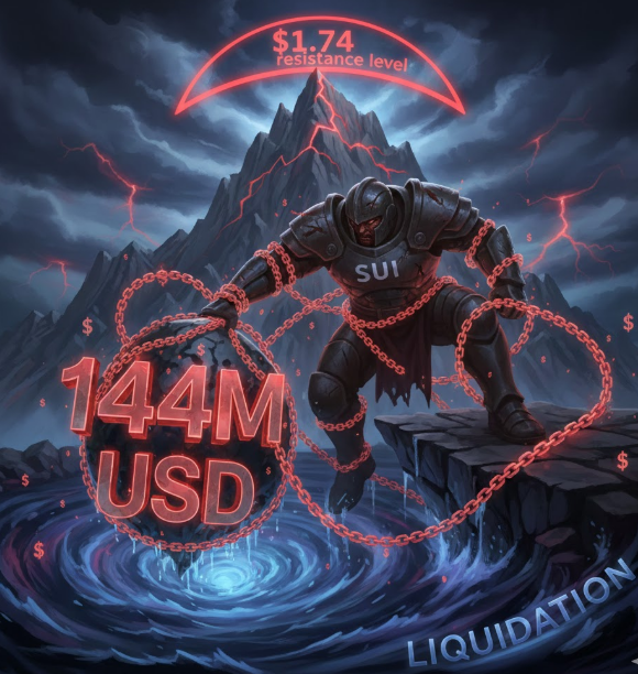 144 triệu USD vị thế short có nguy cơ thanh lý khi giá SUI gần mức kháng cự 1,74 USD缩略图