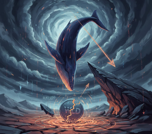 Worldcoin lao dốc dưới mốc 0,40 USD khi cá voi 14,19 triệu WLD缩略图