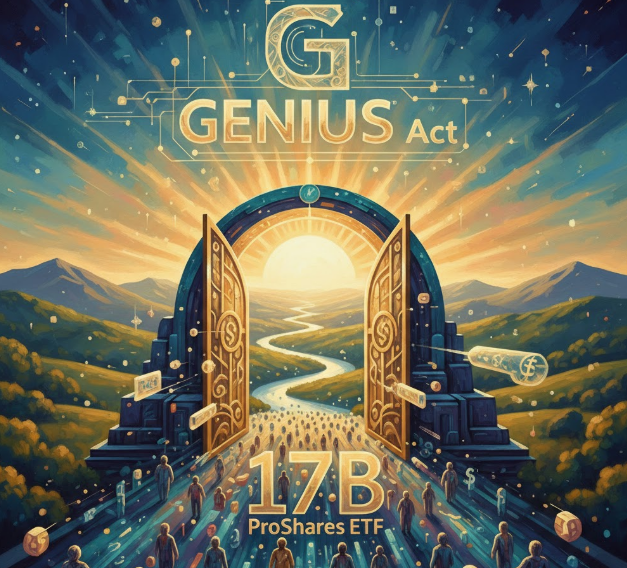 Việc ProShares ra mắt quỹ ETF trị giá 17 tỷ đô la đã mở đường cho kỷ nguyên GENIUS Act缩略图
