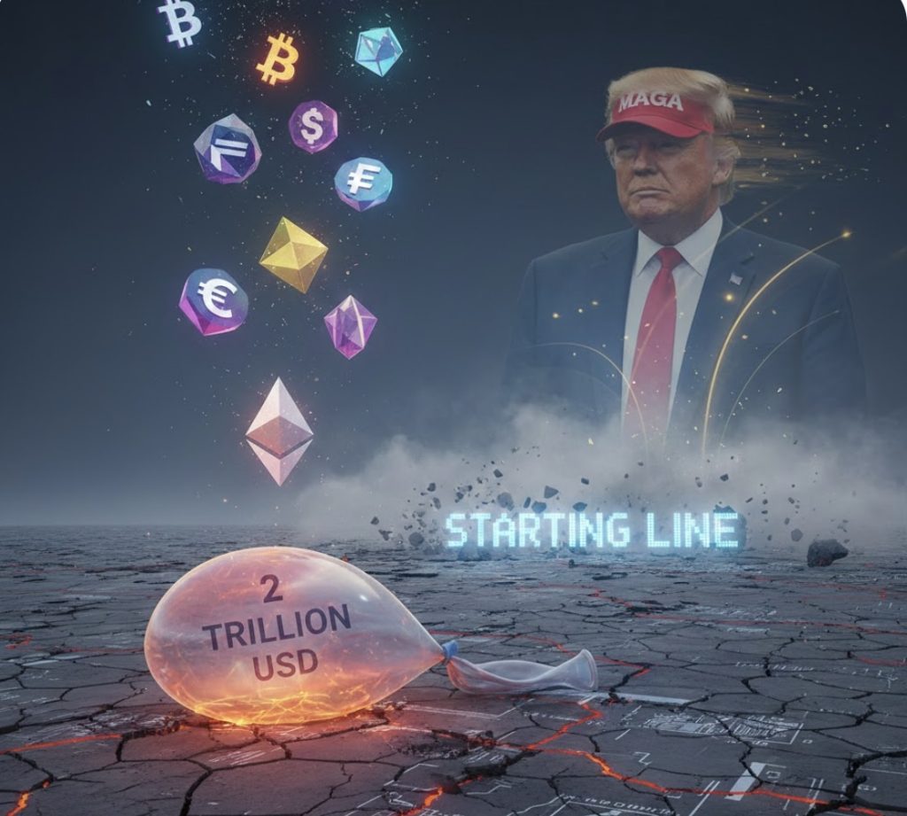 Kỷ nguyên crypto “hoàng kim” của Trump bốc hơi 2 nghìn tỷ USD lợi nhuận缩略图 Kỷ nguyên crypto “hoàng kim” của Trump bốc hơi 2 nghìn tỷ USD lợi nhuận缩略图