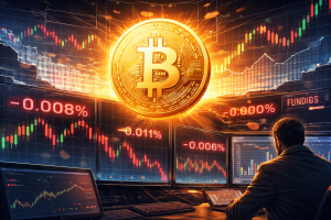 Funding Bitcoin chuyển âm, nguy cơ short squeeze gia tăng缩略图