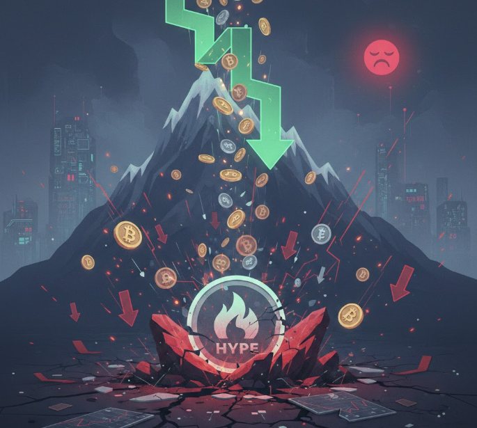 Giá HYPE lao dốc khi tín hiệu thị trường đồng loạt chuyển sang xu hướng giảm缩略图