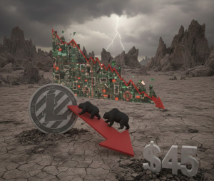 Litecoin chịu áp lực điều chỉnh, phe gấu hướng mục tiêu về mốc 45 USD缩略图