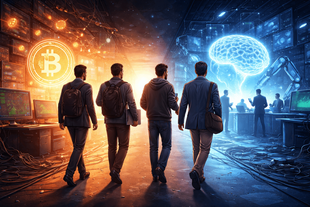 Crypto bước vào “vùng rủi ro 16 ngày” khi nhân sự cấp cao chuyển hướng sang AI缩略图