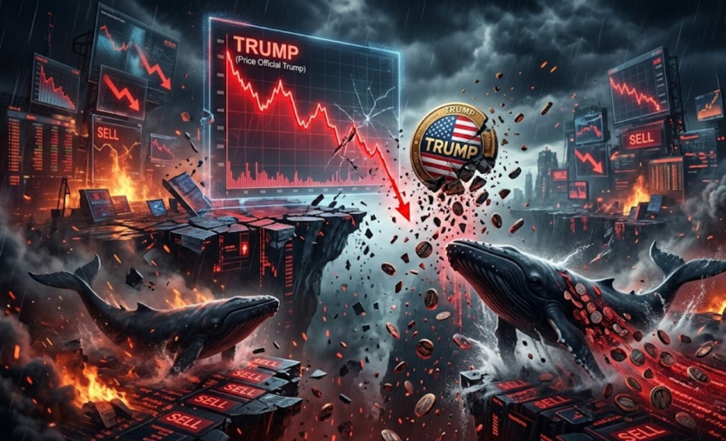 Official Trump (TRUMP) lao dốc trước tín hiệu tiêu cực từ thị trường phái sinh và đợt bán ra của cá voi缩略图