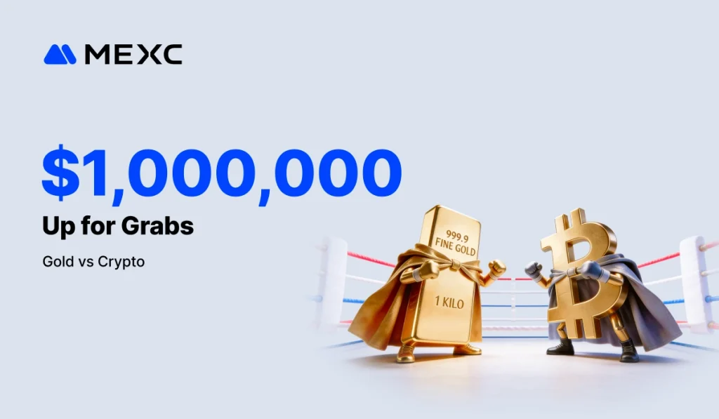 MEXC ra mắt chiến dịch Vàng và Crypto: Giao dịch 0 phí với phần thưởng hấp dẫn缩略图