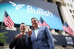 Bullish vượt Coinbase, vươn lên top 3 sàn giao dịch crypto toàn cầu缩略图