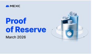 MEXC công bố báo cáo Proof of Reserve tháng 03/2026, tỷ lệ dự trữ BTC đạt 270%缩略图