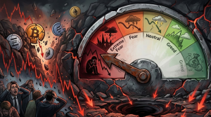 Chỉ số sợ hãi và tham lam trong thị trường tiền điện tử giảm xuống mức “cực kỳ sợ hãi”缩略图