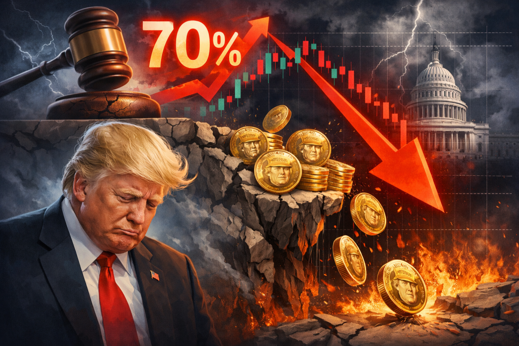 Xác suất luận tội Donald Trump tăng lên 70% có thể khiến giá token TRUMP giảm xuống mức thấp nhất mọi thời đại?缩略图