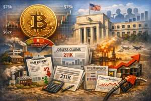 4 sự kiện kinh tế Mỹ có thể gây chấn động Bitcoin trong tuần này缩略图