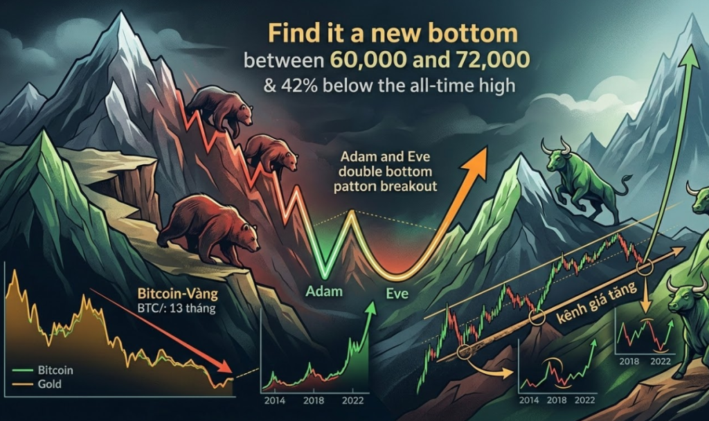Bốn biểu đồ này cho thấy giá BTC đang hình thành đáy缩略图