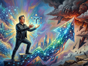 Giá TAO tăng 43% nhờ tầm nhìn về trí tuệ nhân tạo của Jensen Huang nhưng đối mặt với áp lực điều chỉnh giá缩略图