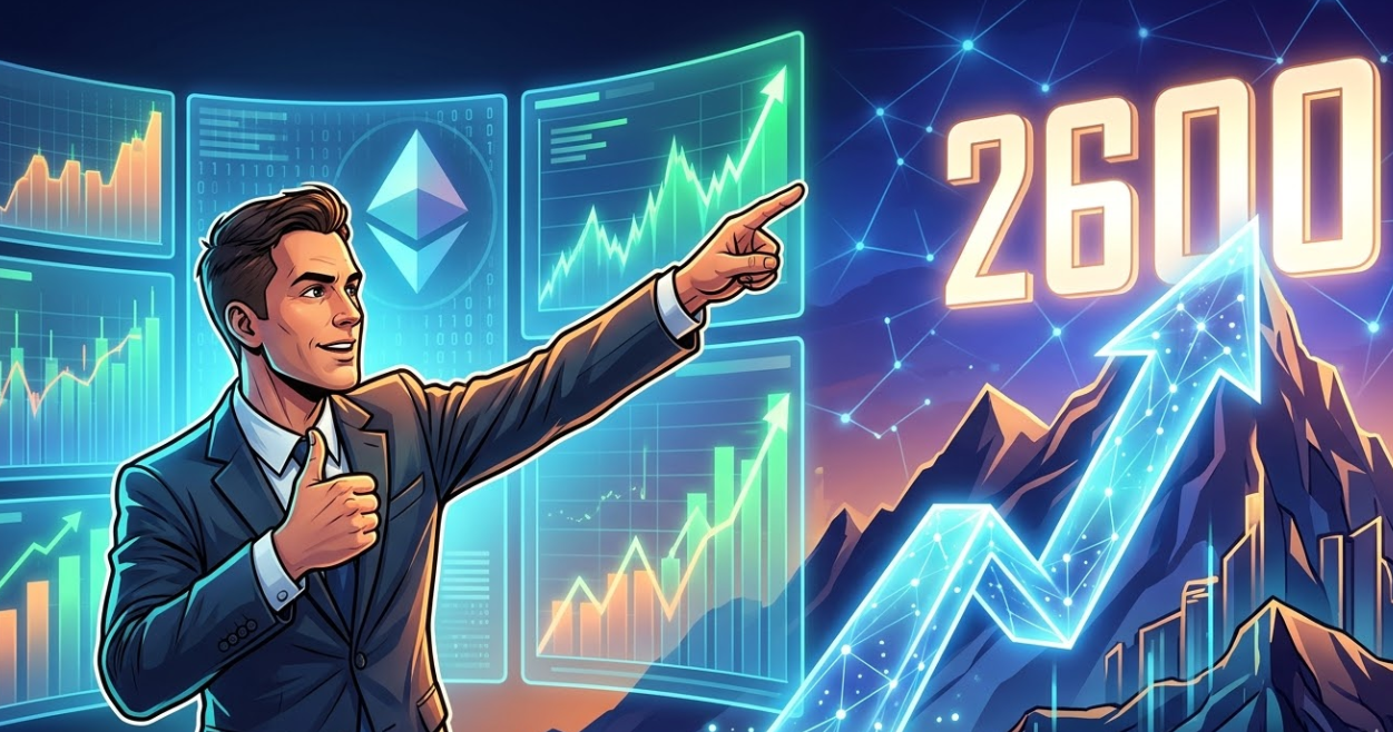 Nhà phân tích đưa ra tín hiệu “Mua” mạnh mẽ: Liệu giá Ethereum có sớm tăng lên 2.600 USD?缩略图