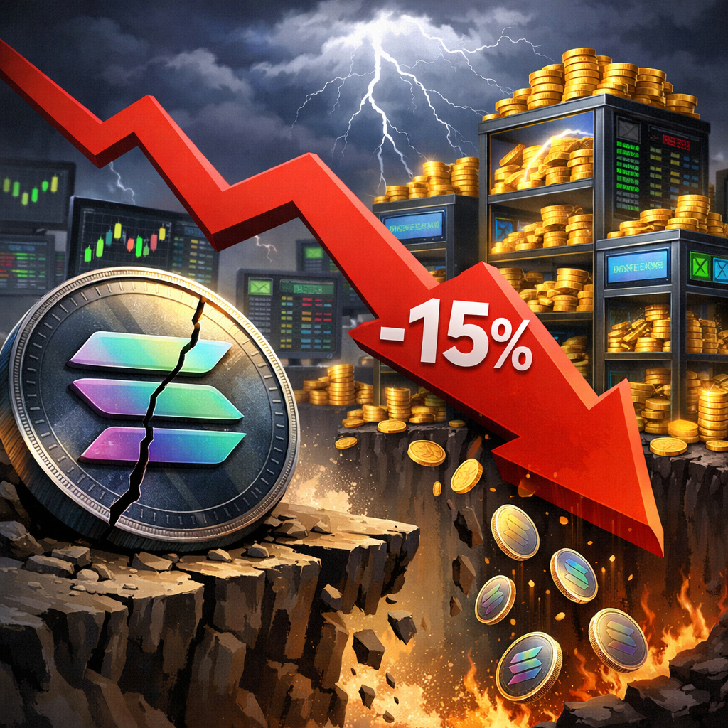 Giá Solana có nguy cơ giảm 15% khi số dư trên sàn giao dịch tăng cao缩略图