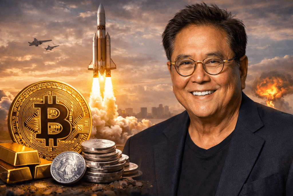 Robert Kiyosaki: Bitcoin và bạc sắp tăng mạnh giữa căng thẳng địa chính trị缩略图