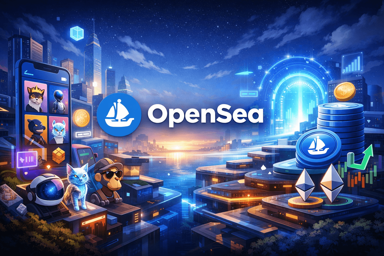 OpenSea hoãn vô thời hạn ngày ra mắt token SEA缩略图
