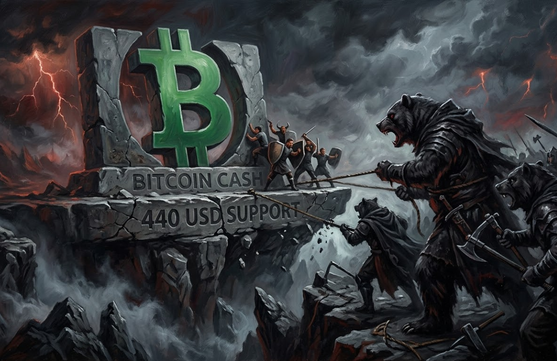 Bitcoin Cash giữ vững mức hỗ trợ 440 đô la nhưng phe bán vẫn chiếm ưu thế缩略图