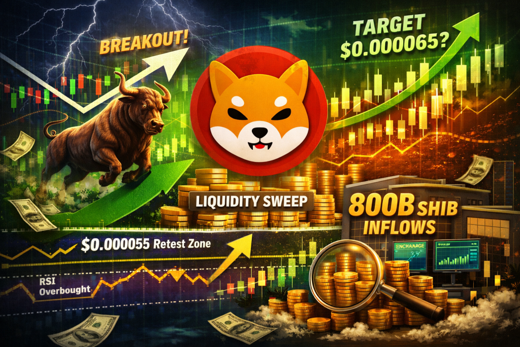 Shiba Inu vượt qua ngưỡng kháng cự quan trọng – Liệu có thể tăng lên mức 0,000065 đô la?缩略图