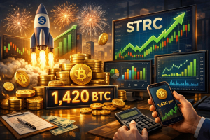Strategy ghi nhận ngày phát hành STRC lớn nhất với ước tính 1.420 BTC được mua缩略图