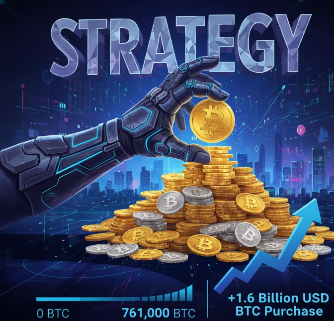 Strategy mua thêm 22.337 BTC, nâng tổng số nắm giữ lên hơn 761.000 BTC缩略图 Strategy mua thêm 22.337 BTC, nâng tổng số nắm giữ lên hơn 761.000 BTC缩略图
