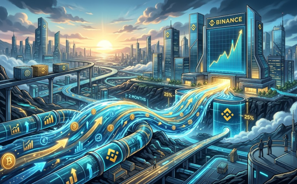 Dòng tiền tổ chức tăng tốc: OTC Binance đạt 25% cả năm 2025 chỉ sau 2 tháng缩略图