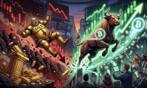 Vì sao nhà đầu tư rút vốn khỏi vàng nhưng vẫn tiếp tục mua Bitcoin缩略图