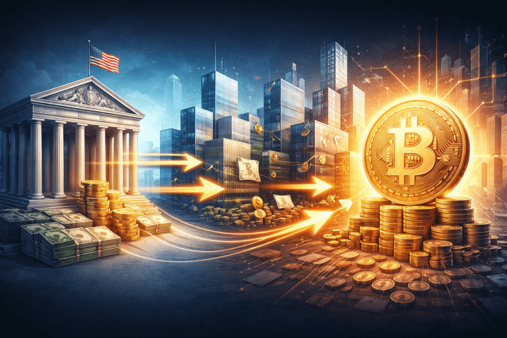 Ngân hàng Mỹ dịch chuyển rủi ro sau 2008, Bitcoin nổi lên như một lựa chọn thay thế缩略图