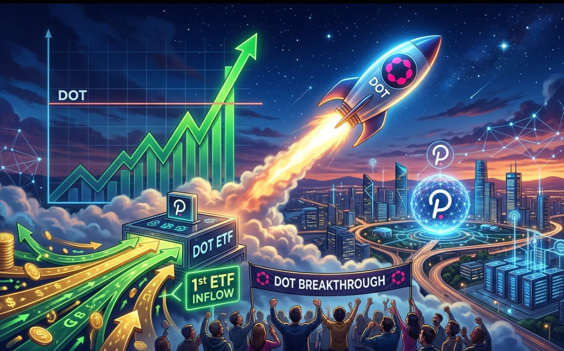 Polkadot (DOT) hướng tới cú bứt phá sau khi ETF ghi nhận dòng vốn đầu tiên缩略图
