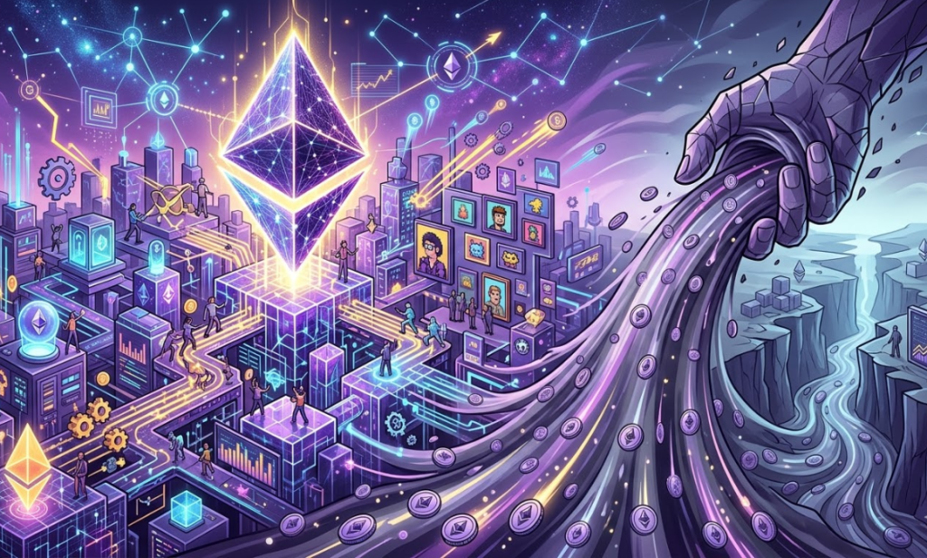 Ethereum lập kỷ lục hoạt động mạng nhưng dòng tiền rút mạnh: Giá ETH sẽ đi về đâu?缩略图