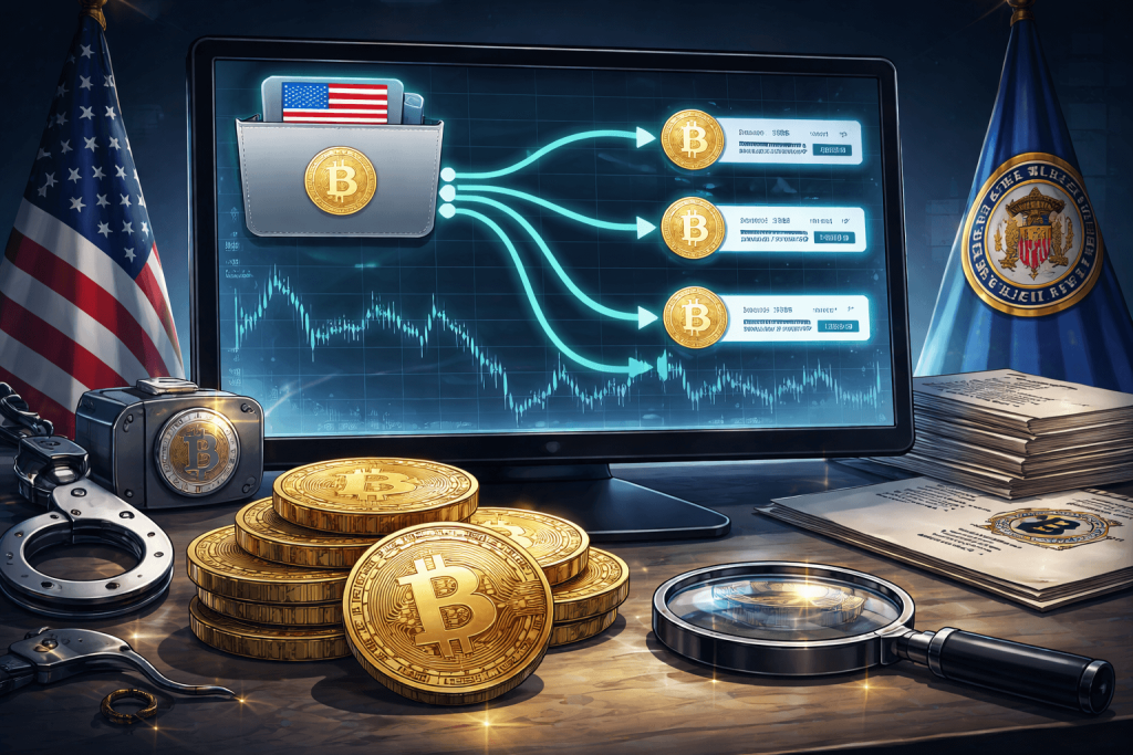 Chính phủ Mỹ chuyển 23.000 USD Bitcoin từ ví tịch thu liên quan Miguel Villanueva缩略图