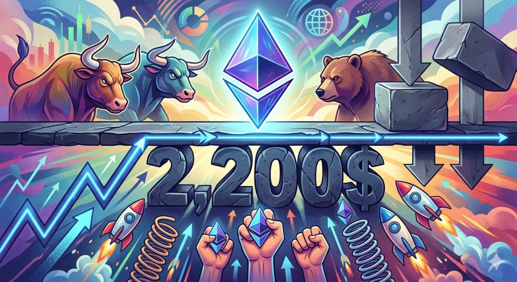 Đà tăng giá của Ethereum tạm dừng ở mức 2.200 đô la: Điều gì sẽ kích hoạt breakout?缩略图