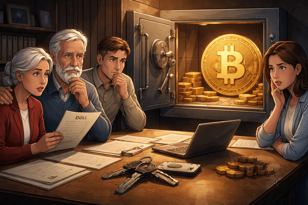 Năm 2026 – Bước ngoặt kế hoạch kế thừa của thế hệ Bitcoiner đầu tiên缩略图