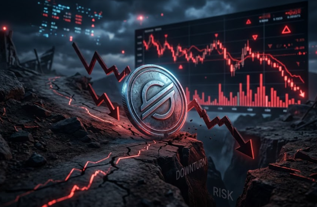 Stellar (XLM) đối mặt rủi ro điều chỉnh sâu khi dữ liệu phái sinh phát tín hiệu tiêu cực缩略图