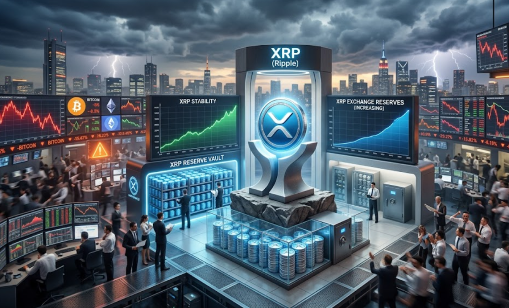 XRP giữ vững đà ổn định giữa biến động thị trường, dự trữ trên sàn gia tăng缩略图