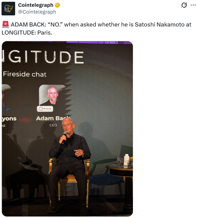 Adam Back cảnh báo Bitcoin cần chuẩn bị ngay để đối phó với máy tính lượng tử缩略图 Adam Back cảnh báo Bitcoin cần chuẩn bị ngay để đối phó với máy tính lượng tử缩略图