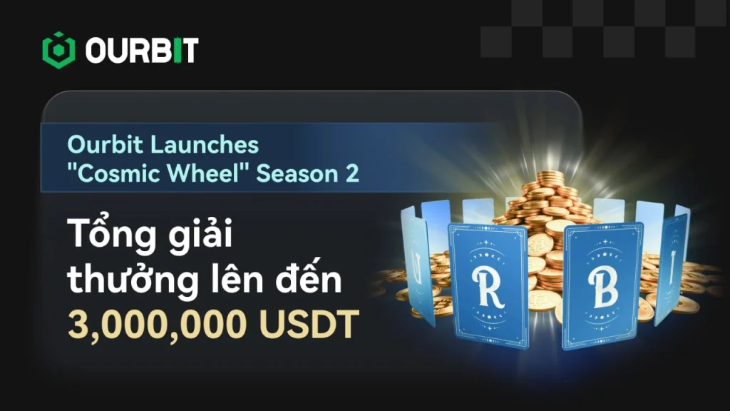 Ourbit triển khai Cosmic Wheel Season 2 với phần thưởng hấp dẫn缩略图