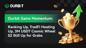 Ourbit thăng hạng sàn giao dịch nhờ sức hút TradFi, cuộc thi Cosmic Wheel 3 triệu USD缩略图