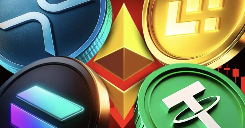 Ethereum có thể mất vị trí thứ 2 vào năm 2026: Liệu USDT, XRP, BNB hay SOL có thể thay thế?缩略图