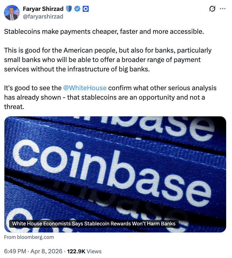 Bộ trưởng Tài chính Mỹ thúc giục Quốc hội thông qua Đạo luật Clarity缩略图