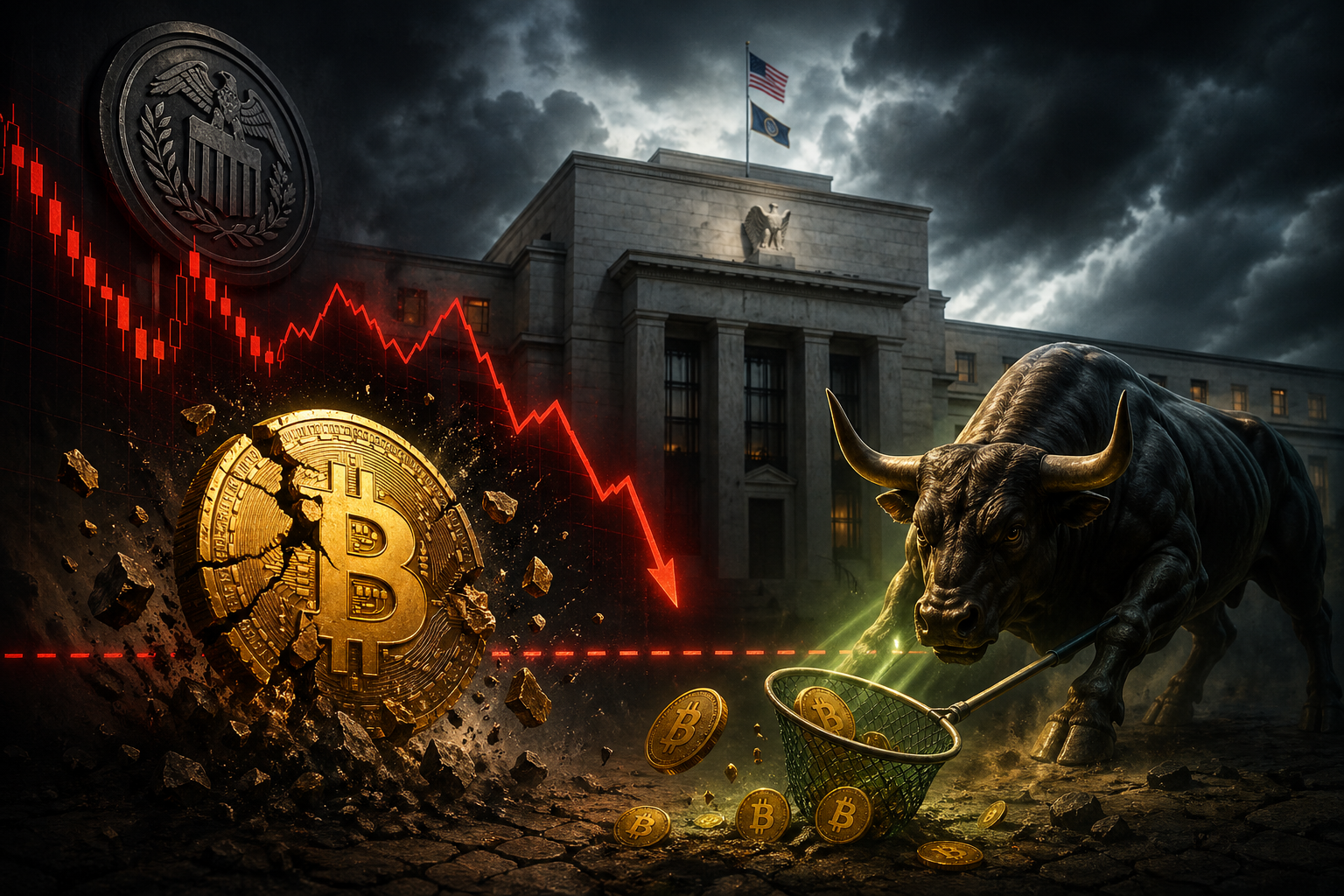 Bitcoin bất ngờ giảm dưới 75.000 USD sau quyết định lãi suất của Fed: Liệu phe bò có bắt đáy?缩略图